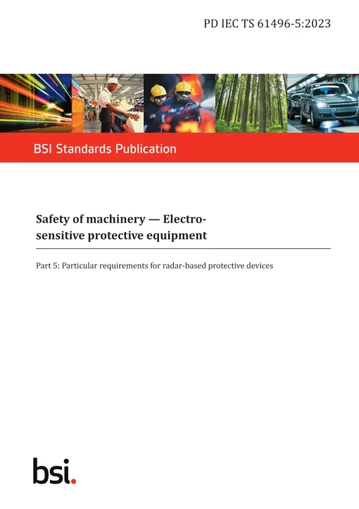 BS PD IEC TS 61496-5:2023 pdf