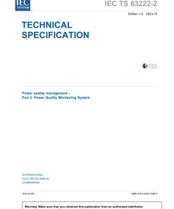 BS PD IEC TS 63222-2:2023 pdf