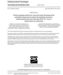 BS PD CEN/TS 1566-2:2023 pdf