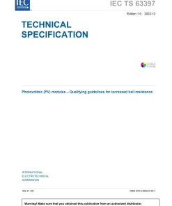 BS PD IEC TS 63397:2022 pdf