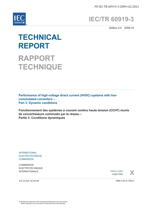 BS PD IEC TR 60919-3:2009+A2:2021 pdf