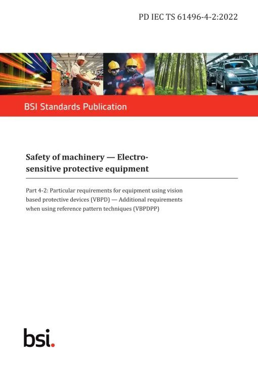 BS PD IEC TS 61496-4-2:2022 pdf