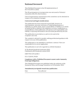 BS PD IEC TS 61340-6-2:2023 pdf