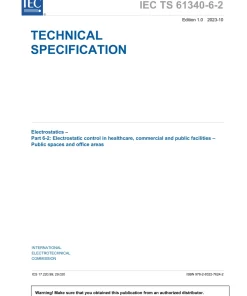 BS PD IEC TS 61340-6-2:2023 pdf