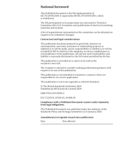 BS PD IEC TS 61934:2024 pdf