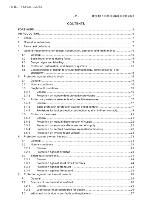 BS PD IEC TS 61936-0:2023 pdf