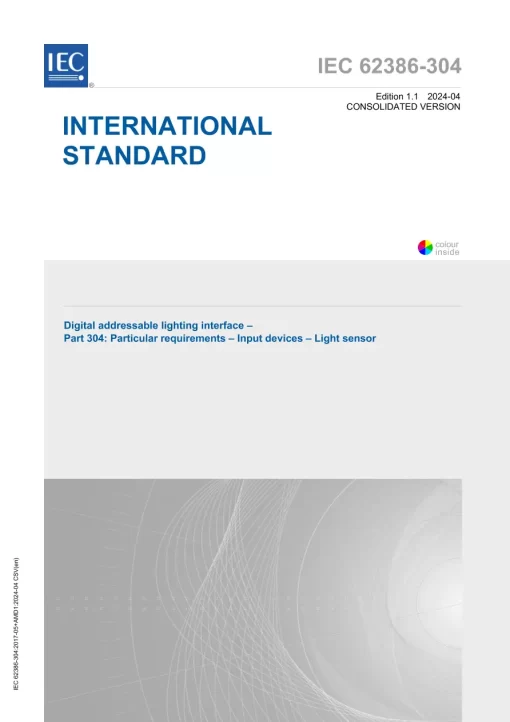 IEC 62386-304 Ed. 1.1 en:2024 pdf