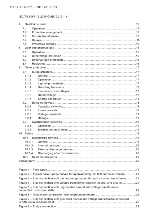 BS PD IEC TS 60871-3:2015+A1:2023 pdf