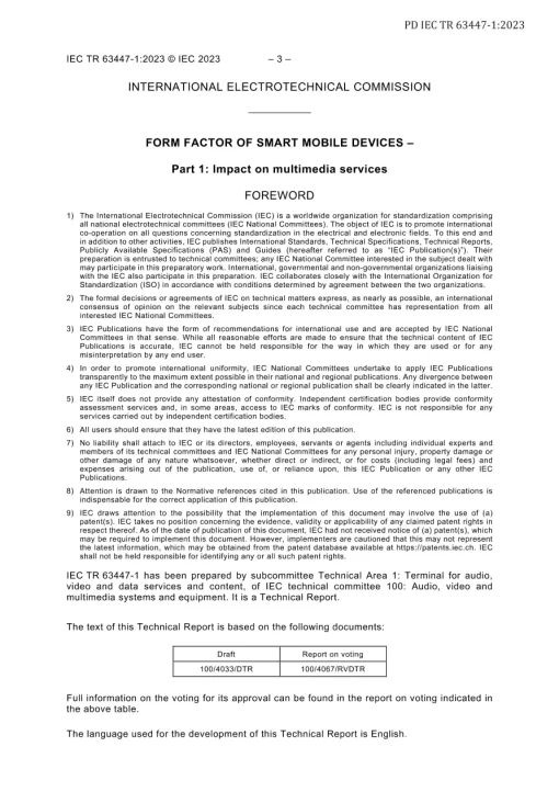 BS PD IEC TR 63447-1:2023 pdf