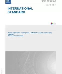 IEC 62973-3 Ed. 1.0 en:2024 pdf