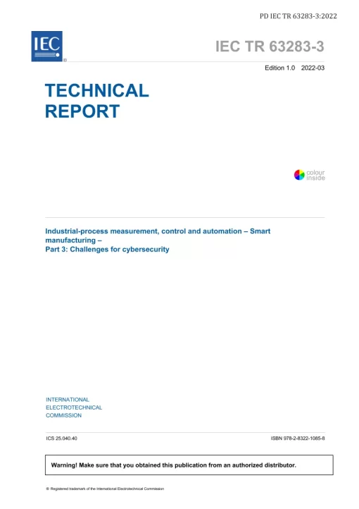 BS PD IEC TR 63283-3:2022 pdf