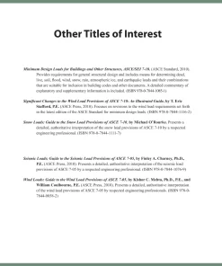 ASCE 7-10 Seismic Loads Significant Changes pdf